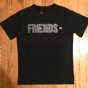 Vlone Friends Swarovski T-Shirt Brand New-M